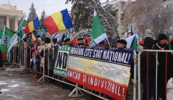 Magyarellenes román ünnep Sepsiszentgyörgyön