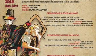 Magyar néptáncosok fellépése a Gesztenye Fesztiválon