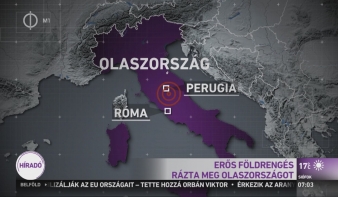 Földrengés, halottak Közép-Olaszországban
