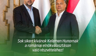 Orbán Viktor sok sikert kíván Kelemen Hunornak