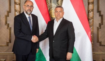 Orbán Viktor kormányfő Kelemen Hunor RMDSZ-elnökkel tárgyalt
