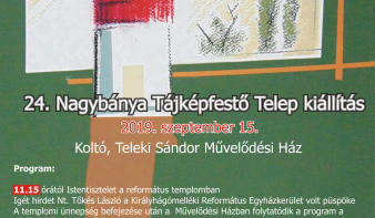 A 24. Nagybánya Tájképfestő Telep kiállítása