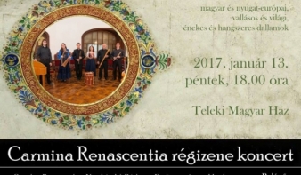 MA: Carmina Renascentia régizene koncert