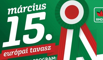 Az RMDSZ március 15-i rendezvényei