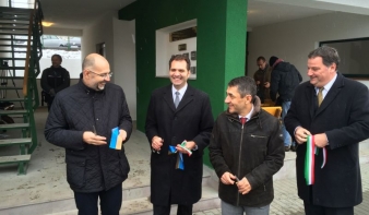Magyar állami támogatással épített orvosi lakásokat adtak át Sepsiszentgyörgyön