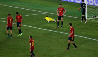 A spanyol–svéd mérkőzés lett az Európa-bajnokság első gól nélküli találkozójal