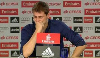 Sírva köszönt el a Real Madridtól Iker Casillas