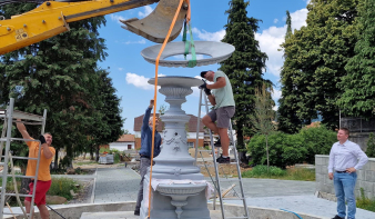 Felsőbányán ismét látható a felújított Stoll-kút