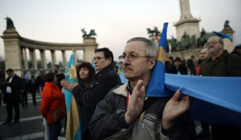 Székely szabadság napja: tömeggyűlést tartottak Budapesten