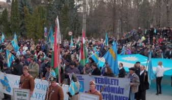 Székelyföld-szerte tiltakozó megmozdulásokat rendeztek 