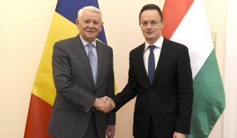 Munkamegbeszélést folytatott tegnap a román és a magyar külügyminiszter