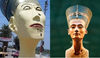 Frankenstein-Nofertiti miatt áll a bál Egyiptomban