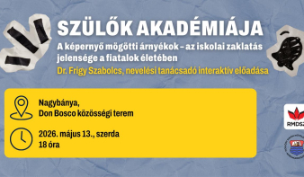 Szülők Akadémiája – Nagybányán folytatódik az iskolai zaklatásról szóló program