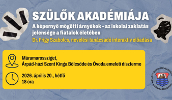 Szülők akadémiája - Máramarosszigeten beszélnek az iskolai zaklatásról