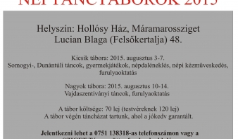 Néptánctáborok Máramarosszigeten