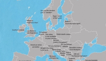 Így kergetheti őrületbe Európa népeit egyetlen mondattal - térkép