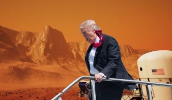 A klímakutatást kinyírja, de a Marsra embert küldene Trump