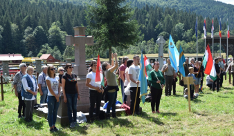 A járvány nem akadály: idén is megemlékeztek az Úz-völgyi harcok áldozatairól 