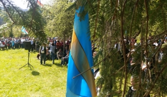 Ne bántsd a magyart! – harsogták ezrek az úzvölgyi katonatemetőben