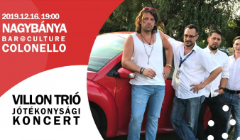 VILLON TRIÓ koncert a Colonelloban
