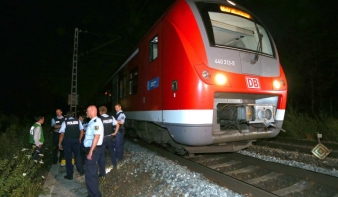 Baltás támadó sebesített meg utasokat egy német vonaton