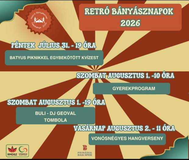 Retró Bányásznapok Felsőbányán 2026