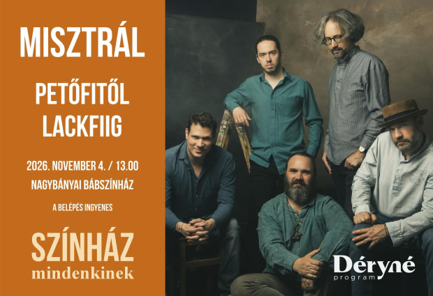 A magyar költészet két évszázadát idézi meg a Misztrál együttes Nagybányán