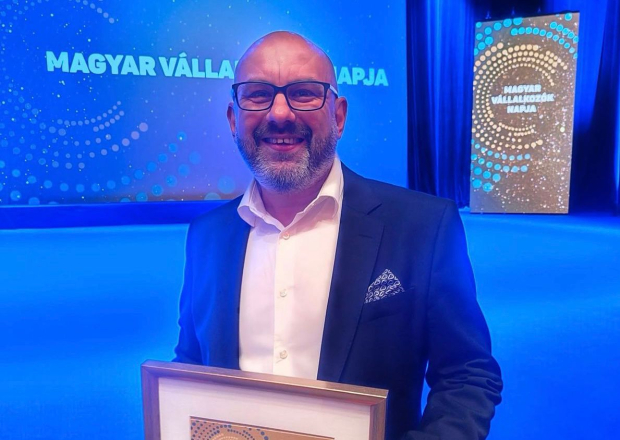 Év Vállalkozója díjjal tüntették ki Hitter Attila máramarosi magyar üzletembert